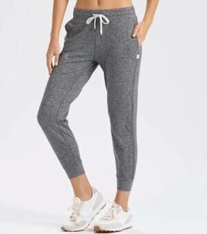 Vuori Performance Jogger Heather Gray Women's XS Drawstring Sweatpants EUC